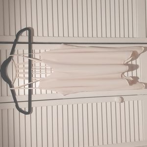 Cream strappy tank